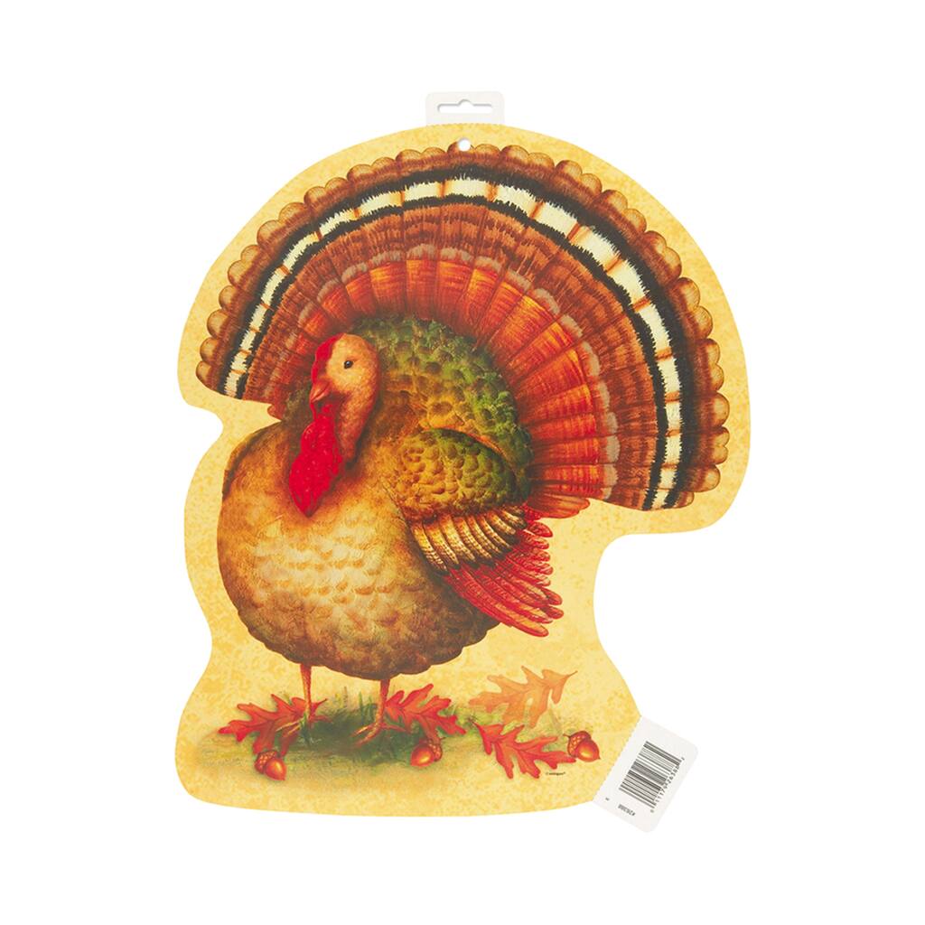 Paper Cut Out Thanksgiving Turkey Decoration Thanksgiving